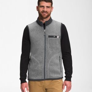North Face Mens Gordon Lyons Full Zip Vest Small